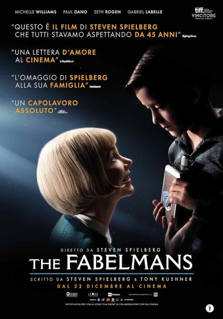 The Fabelmans, la locandina italiana del film