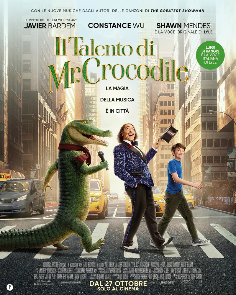 Il talento di Mr. Crocodile, la seconda locandina italiana