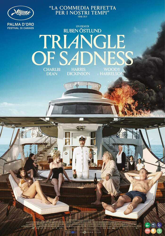 Triangle of Sadness, la locandina italiana del film