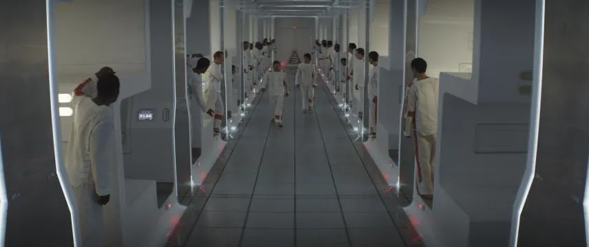 Andor, un'immagine del carcere Narkina 5 nel decimo episodio