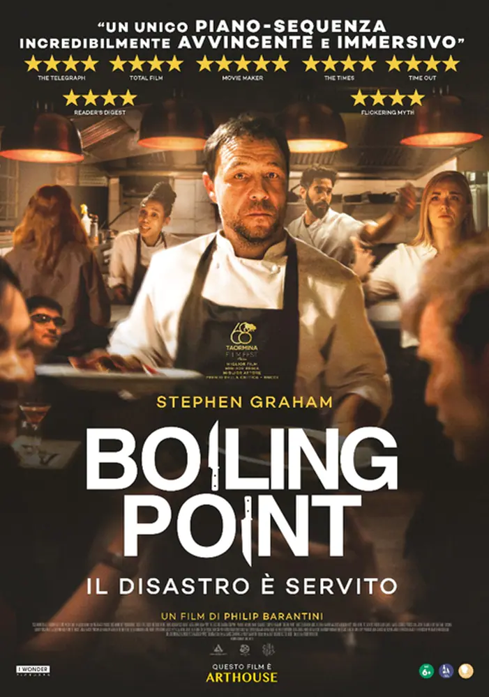 Boiling Point, la locandina italiana del film