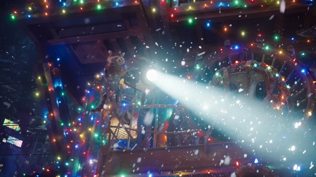Guardiani della Galassia Holiday Special, Rocket in una sequenza