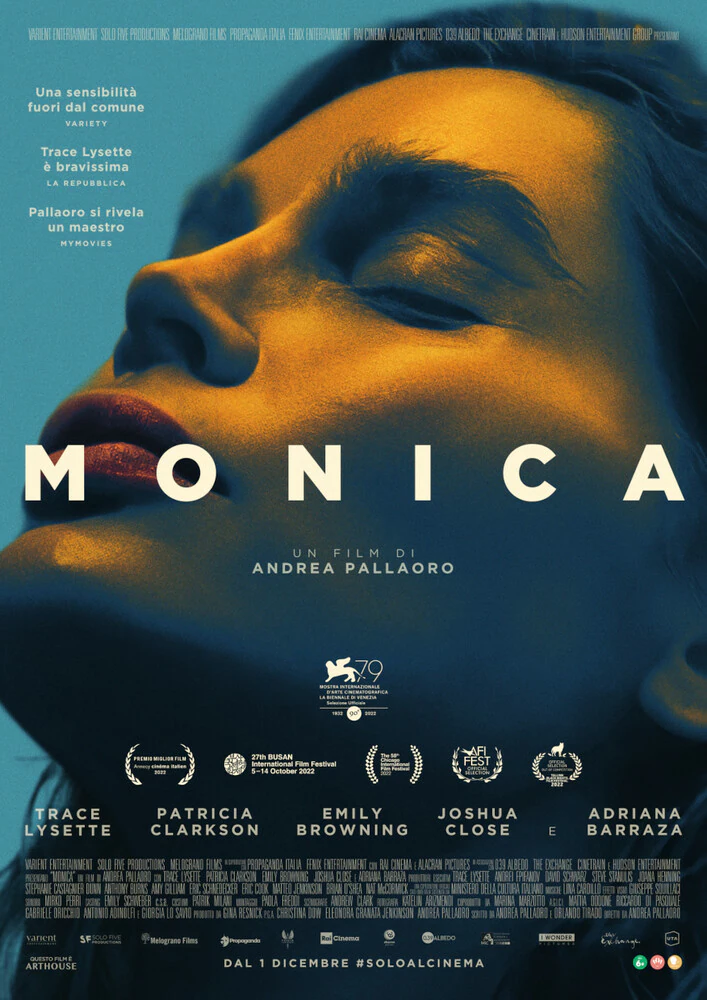 Monica, la locandina italiana del film