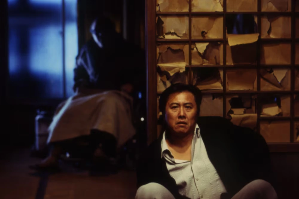 Audition, Ryo Ishibashi in una scena del film