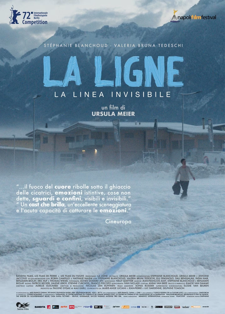 La ligne - La linea invisibile, la locandina italiana del film
