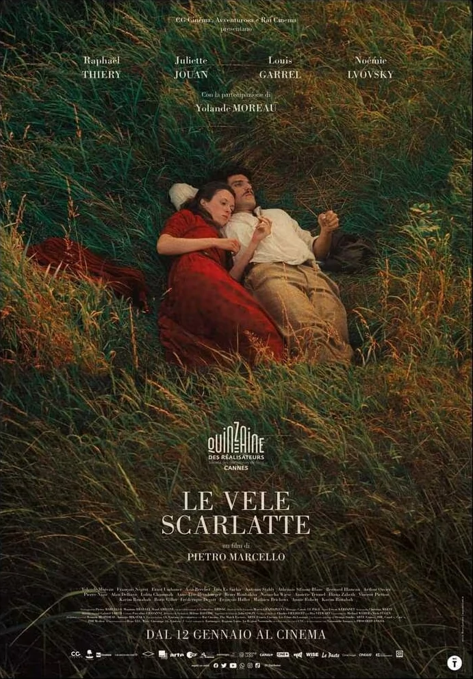Le vele scarlatte, la locandina italiana del film