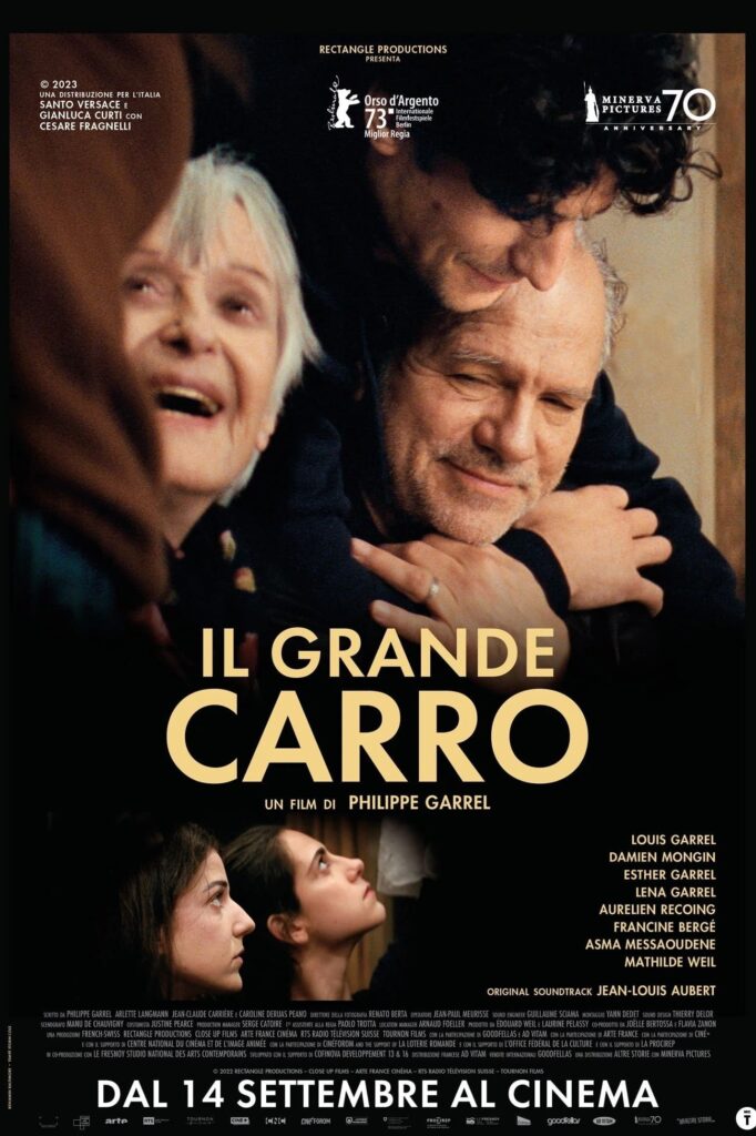 Il grande carro, la locandina italiana del film di Philippe Garrel