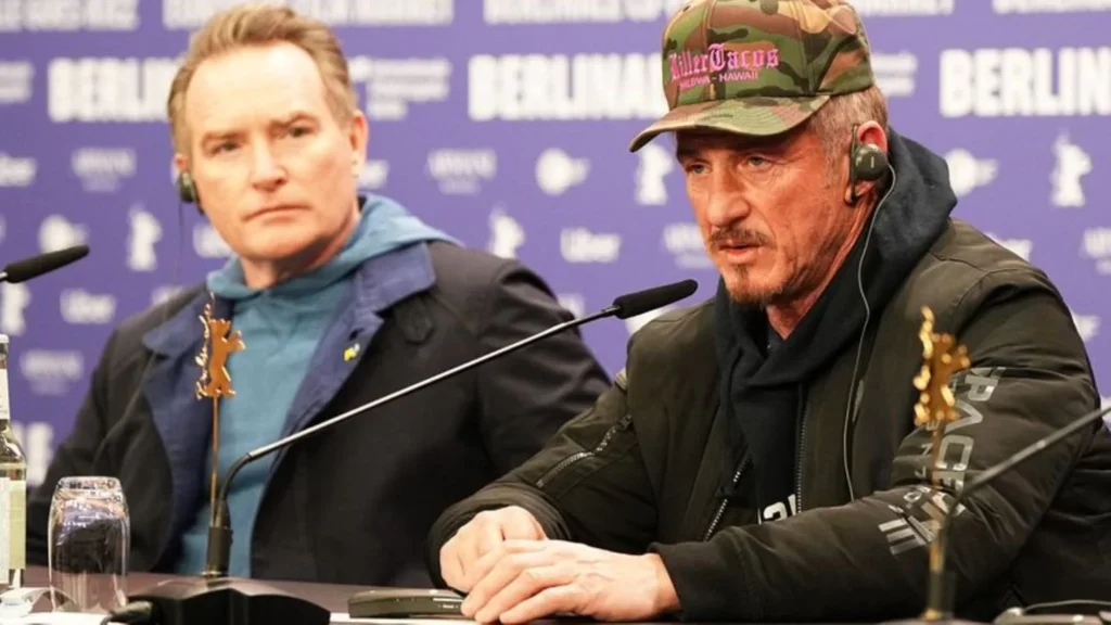 Superpower, Sean Penn durante la conferenza stampa