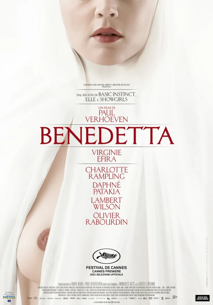 Benedetta, la locandina italiana del film
