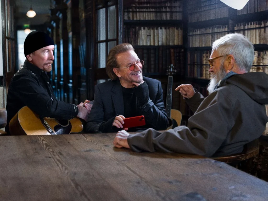 Bono & The Edge: A Sort of Homecoming con Dave Letterman, una scena
