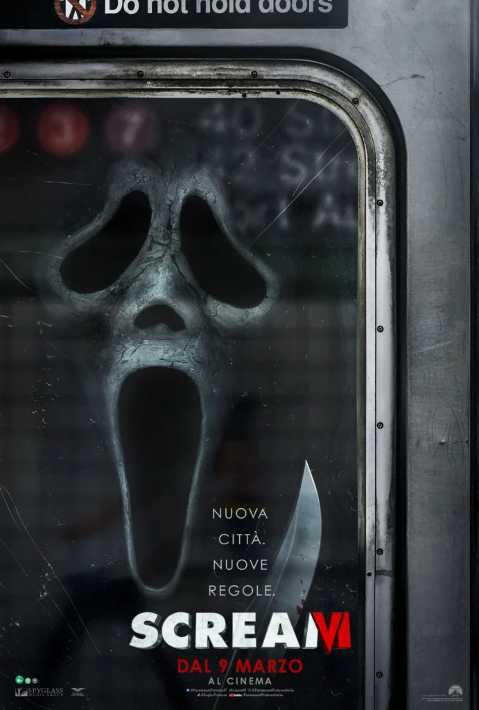 Scream VI, la locandina italiana del film