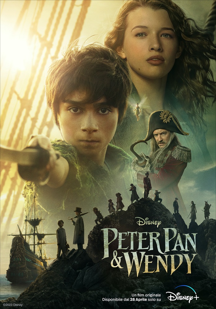Peter Pan & Wendy, la locandina italiana del film
