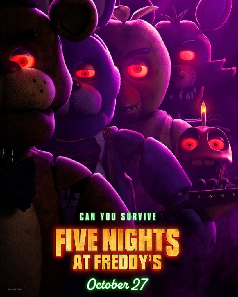 Il poster di Five Nights at Freddy's