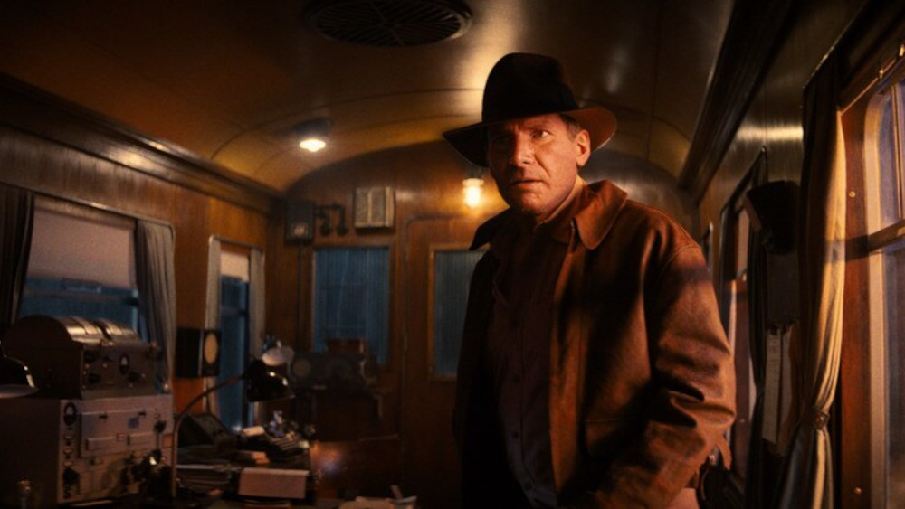 Un frame di Indiana Jones e il quadrante del destino, a Cannes 2023