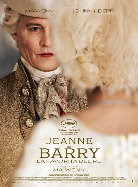 Jeanne du Barry - La favorita del re, la locandina italiana del film