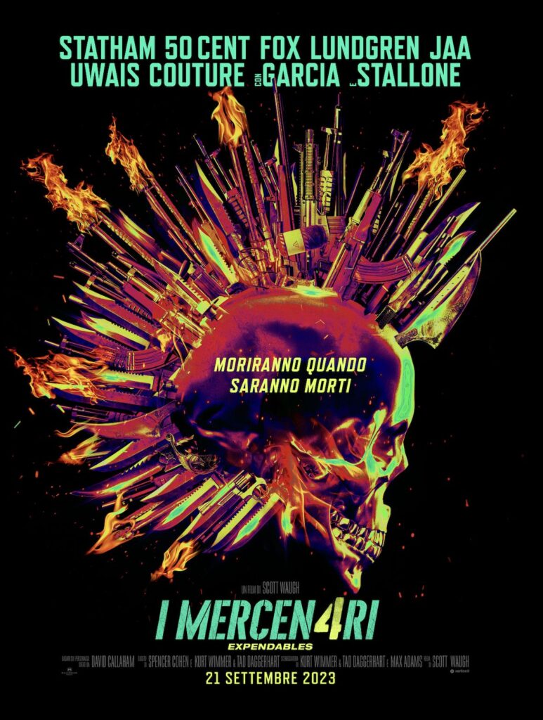 Il teaser poster de I mercenari 4