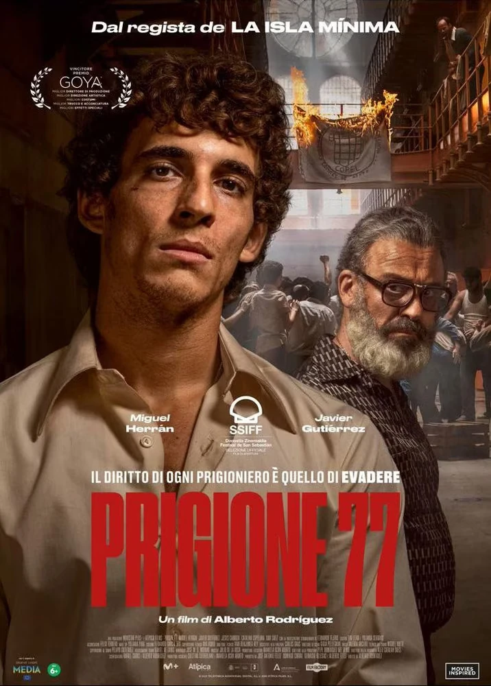 Prigione 77, la locandina italiana del film