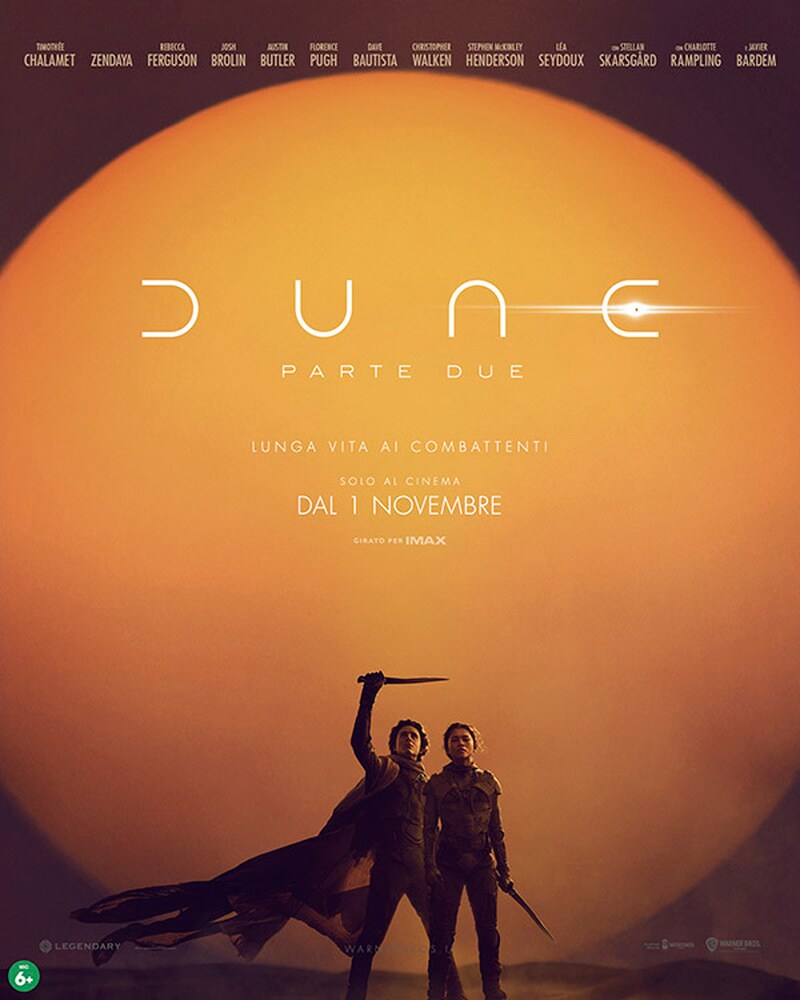 Dune - Parte due, la locandina italiana del film