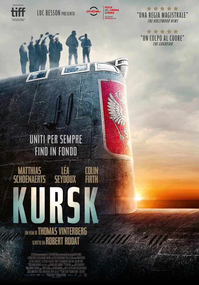 Kursk, la locandina italiana del film