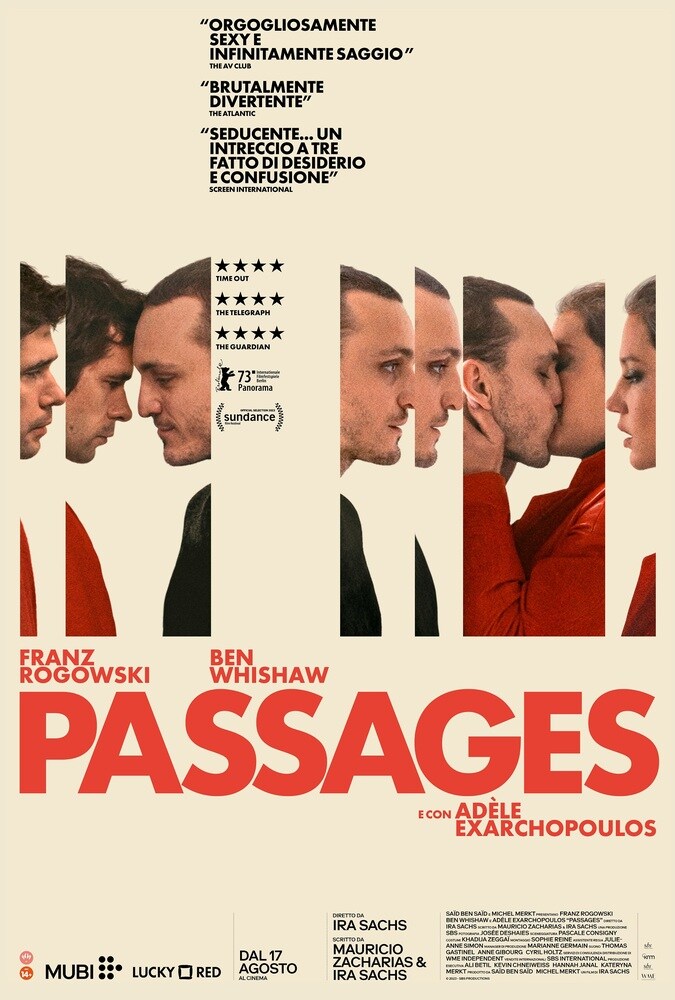 Passages, la locandina italiana del film