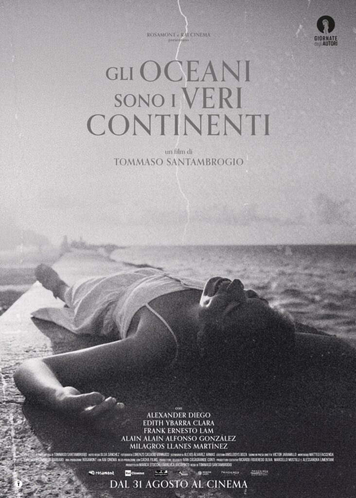 Gli oceani sono i veri continenti, la locandina italiana del film