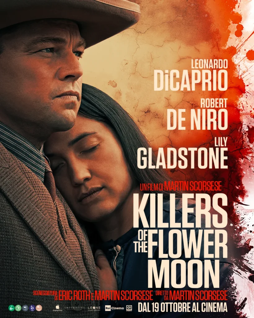Killers of the Flower Moon, la locandina italiana alternativa del nuovo film di Martin Scorsese