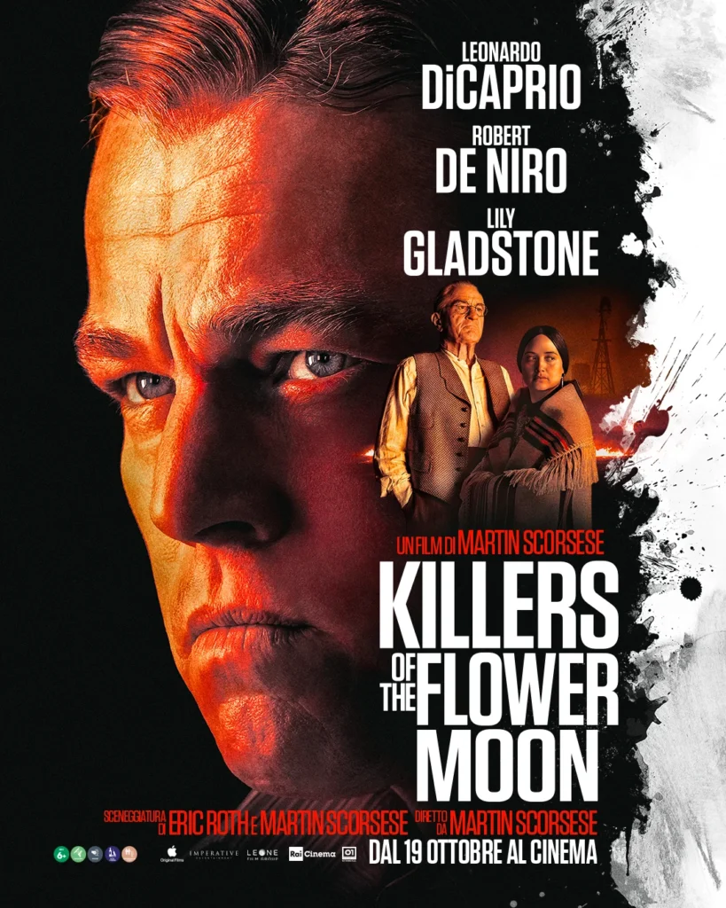 Killers of the Flower Moon, la locandina italiana del nuovo film di Martin Scorsese