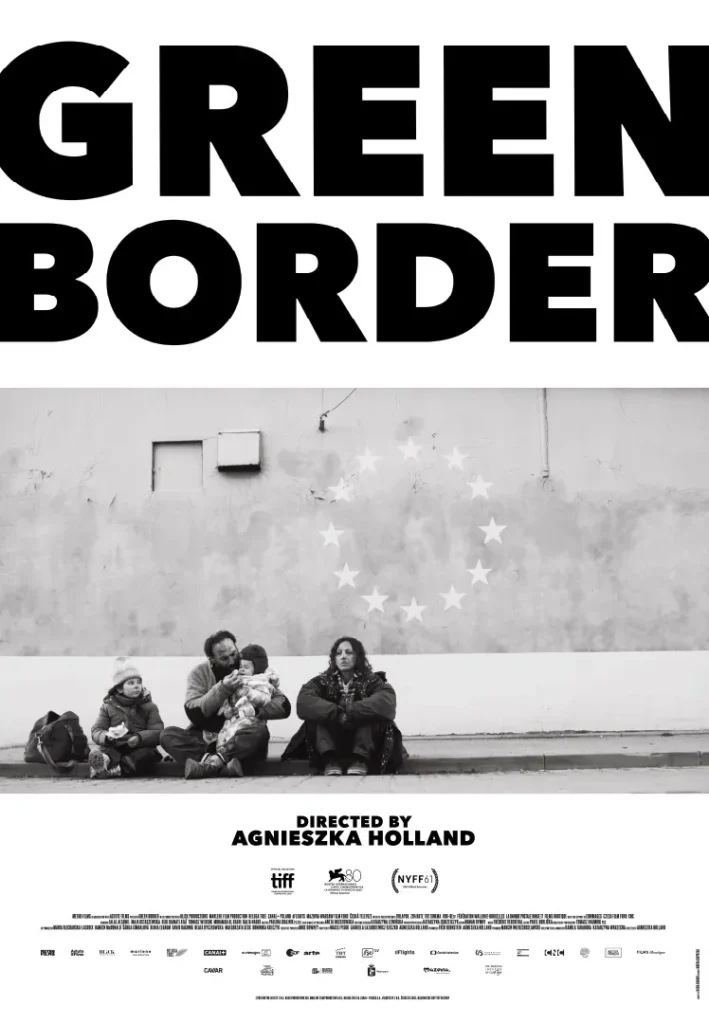 The Green Border, la locandina internazionale del film di Agnieszka Holland