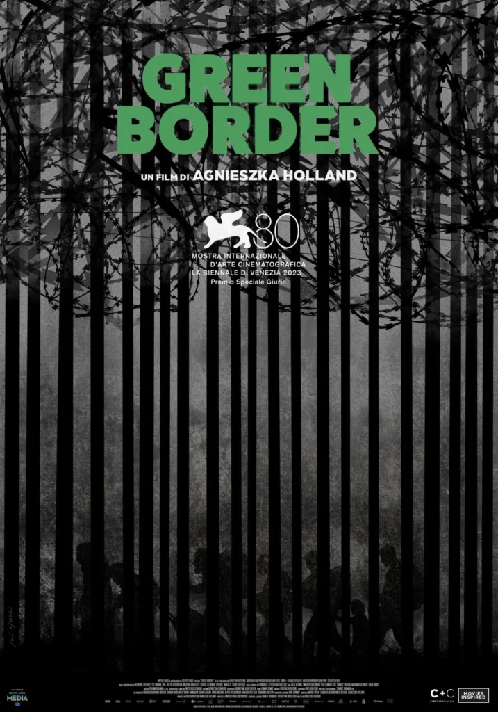 Green Border, la locandina italiana del film di Agnieszka Holland