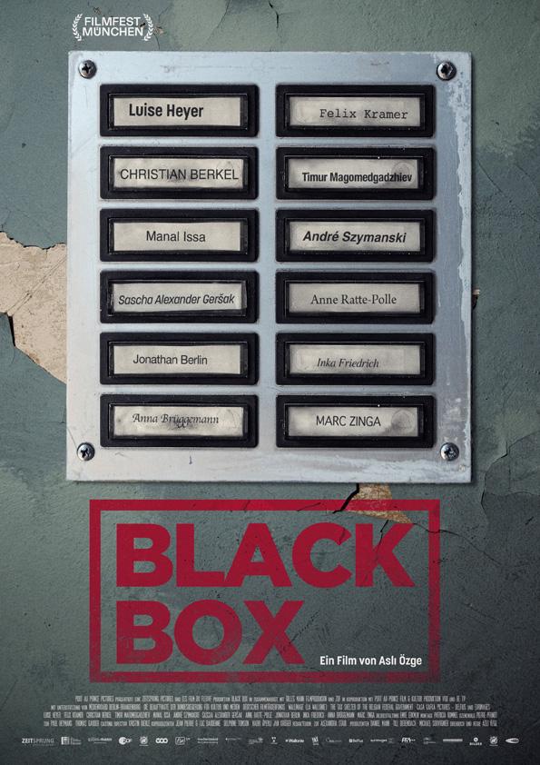 Black Box, la locandina internazionale del film di Asli Özge