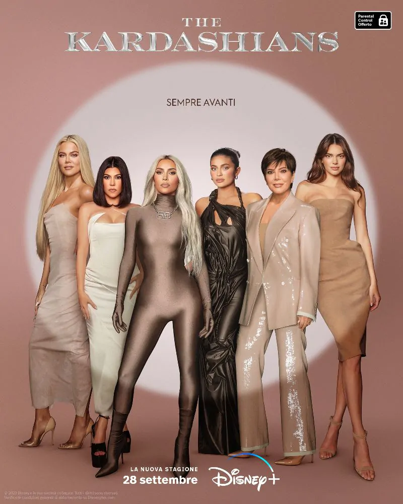 The Kardashians 4, la key art della nuova stagione della serie Disney+