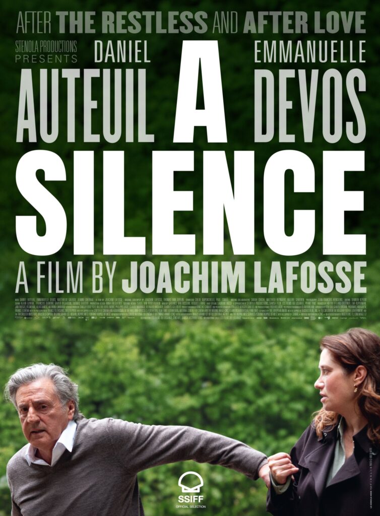A Silence, la locandina originale del film di Joachim Lafosse