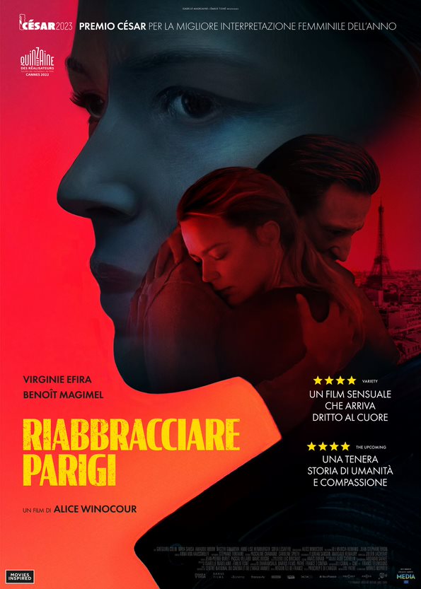 Riabbracciare Parigi, il poster italiano del film di Alice Winocour