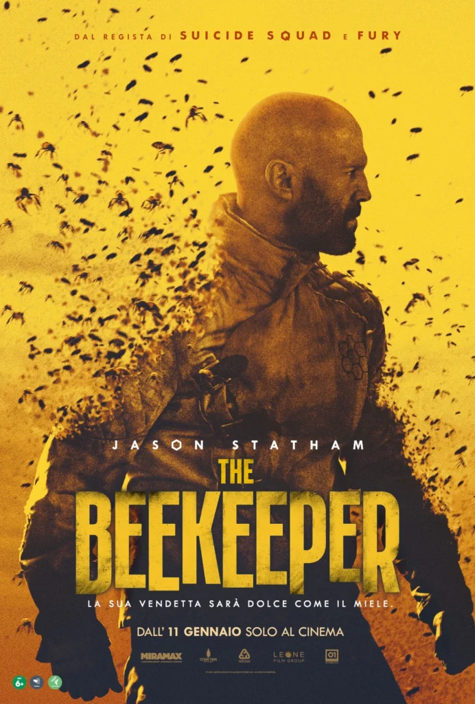 The Beekeeper, la locandina italiana del film