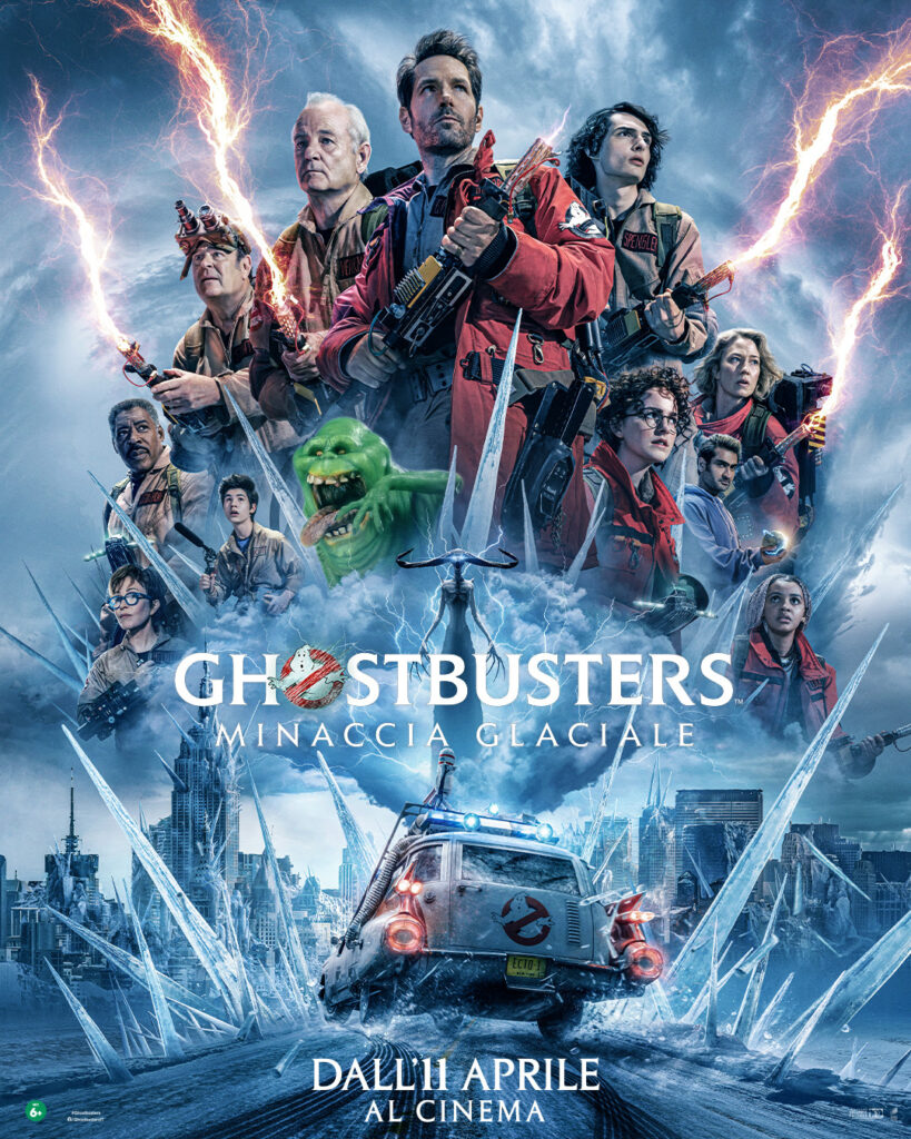 Ghostbusters - Minaccia glaciale, la locandina italiana del film