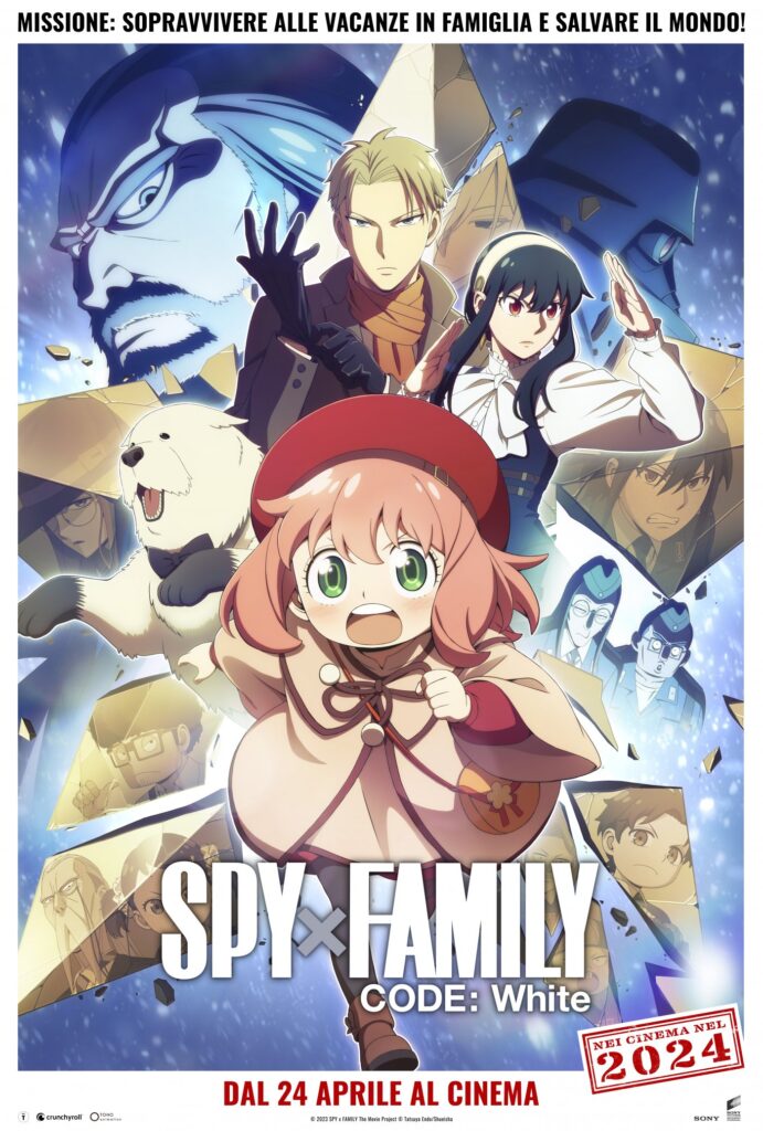 Spy x - Family Code, la locandina italiana del film d'animazione